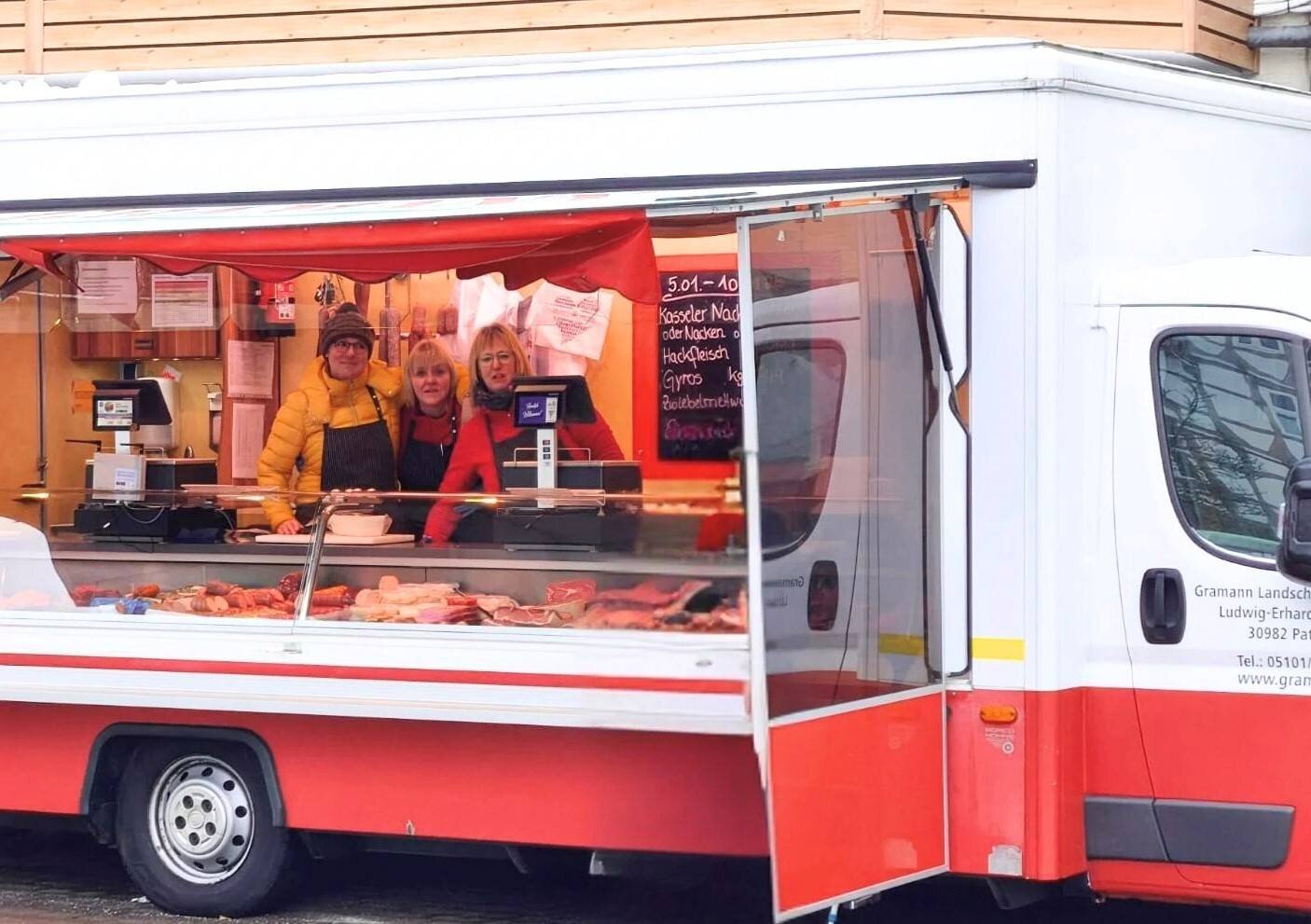 Seit 16 Jahren vor Ort: Gramann & Ahrberg Landschlachterei auf dem Wochenmarkt Barsinghausen