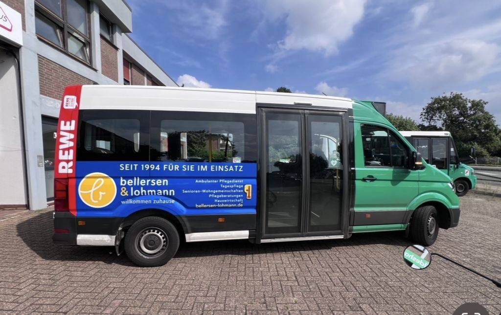 Der Bürgerbus kommt am 20. März 2025 auf den Wochenmarkt Wildeshausen