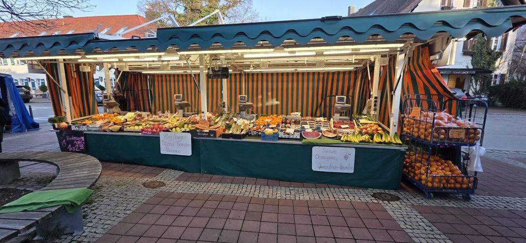 Neuer Obsthändler auf dem Wochenmarkt Pullach: Frische Vielfalt von A.M. Fruchthandel