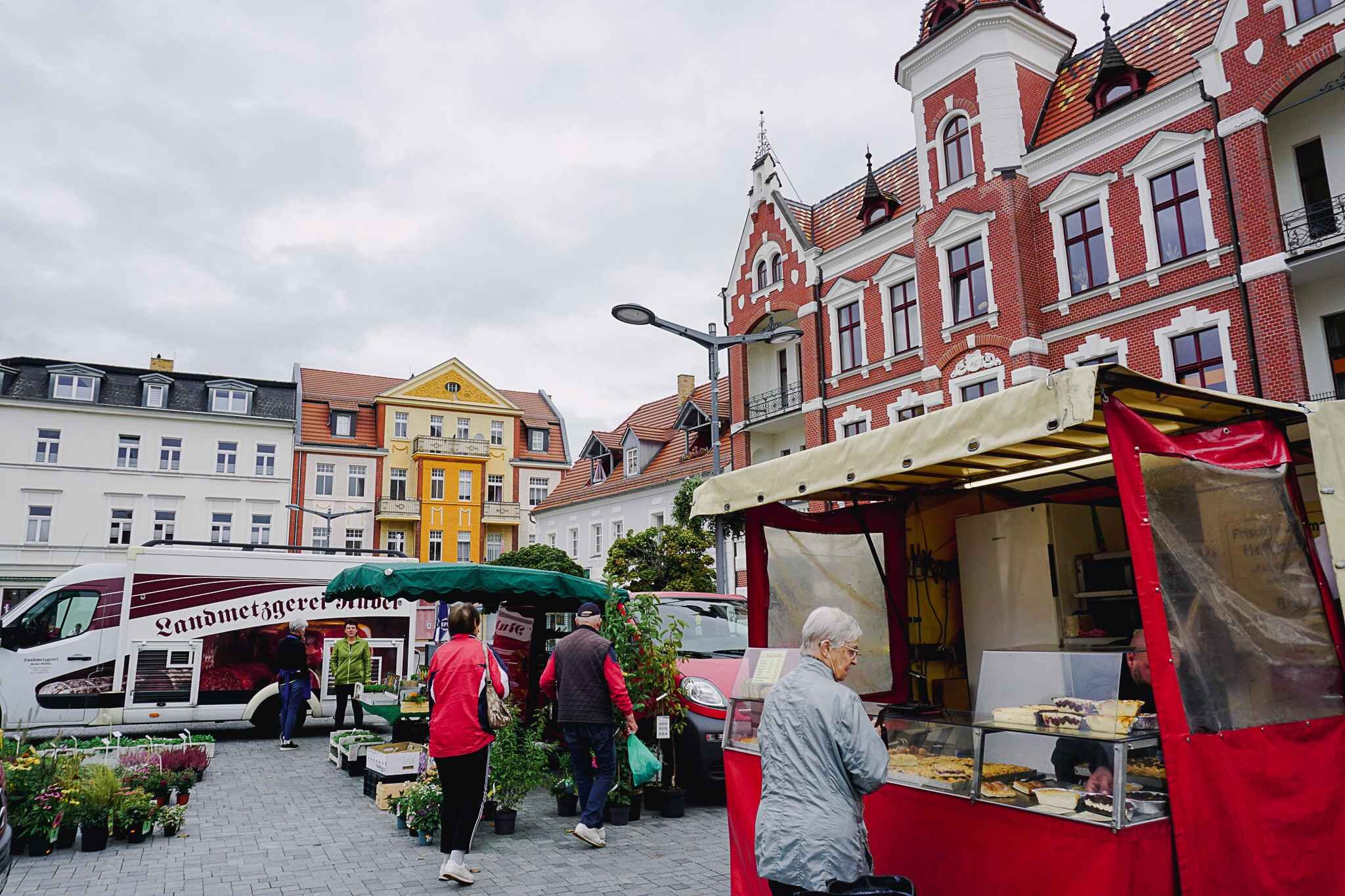 Wochenmarkt Finsterwalde pausiert wegen des Weihnachtsmarktes