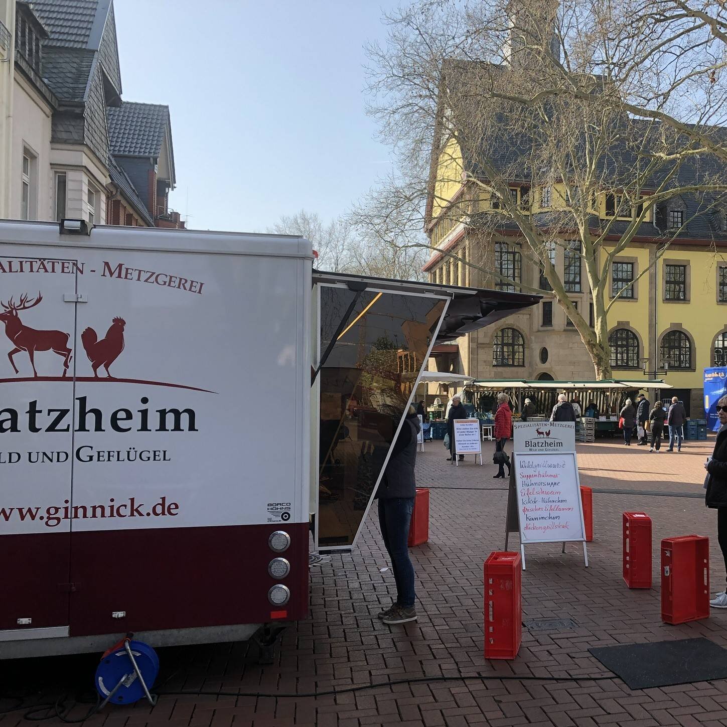 Wild & Geflügel Blatzheim bereichert ab sofort auch den Wochenmarkt in Frechen-Königsdorf 