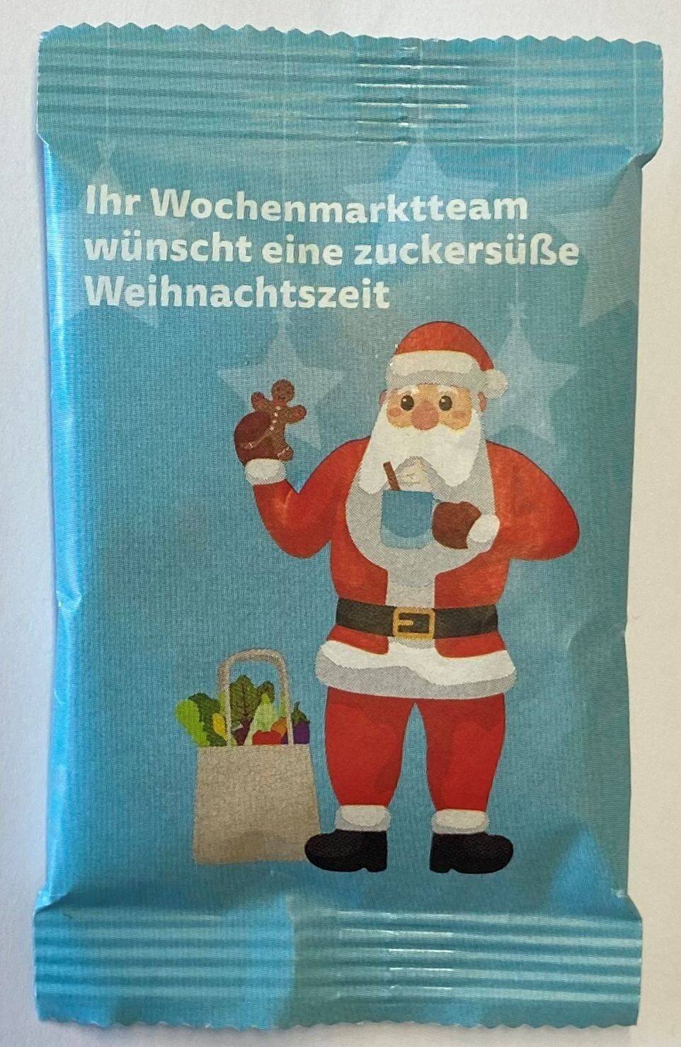 Weihnachtliche Überraschung auf dem Wochenmarkt in Monheim