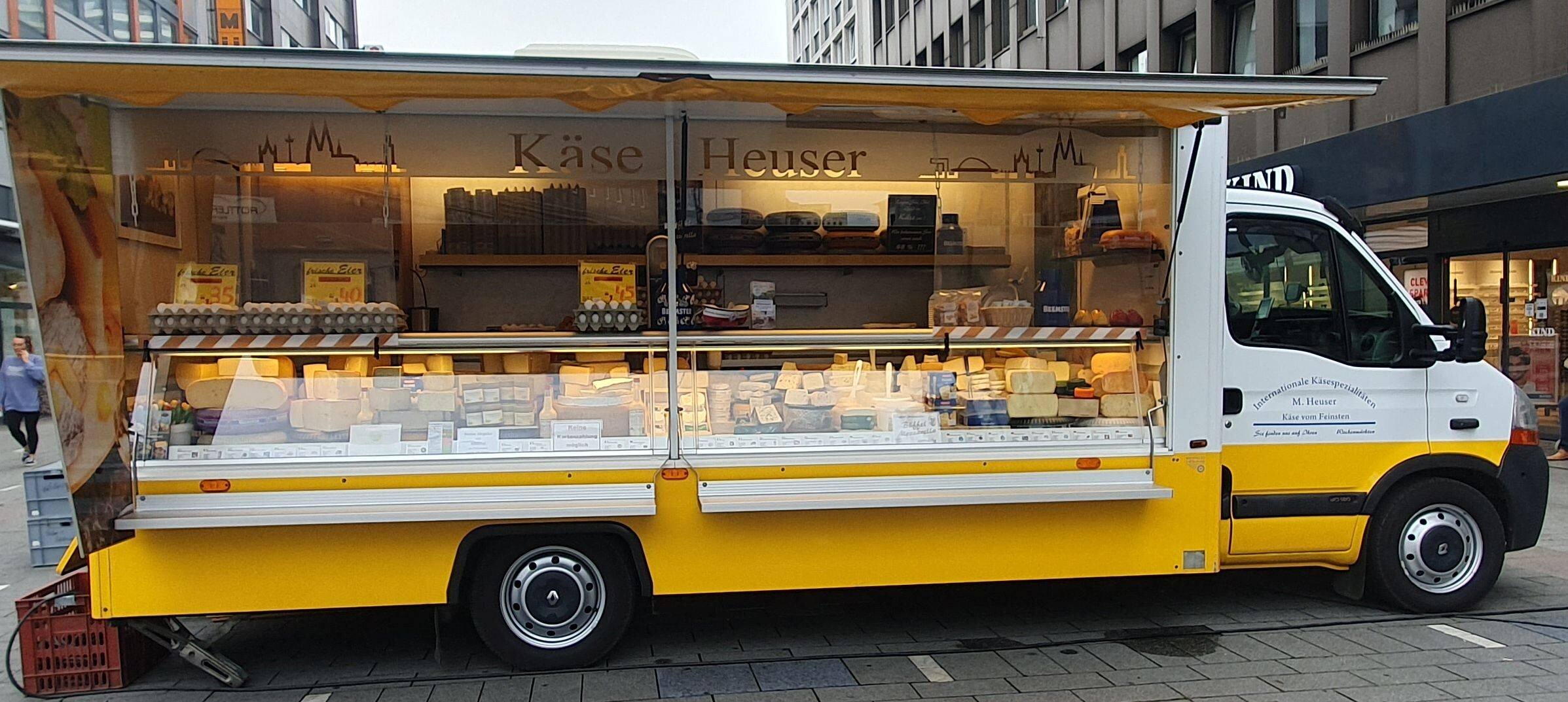 🧀 Neuer Käsehändler bereichert ab 19.11.2025 den Wochenmarkt in Monheim