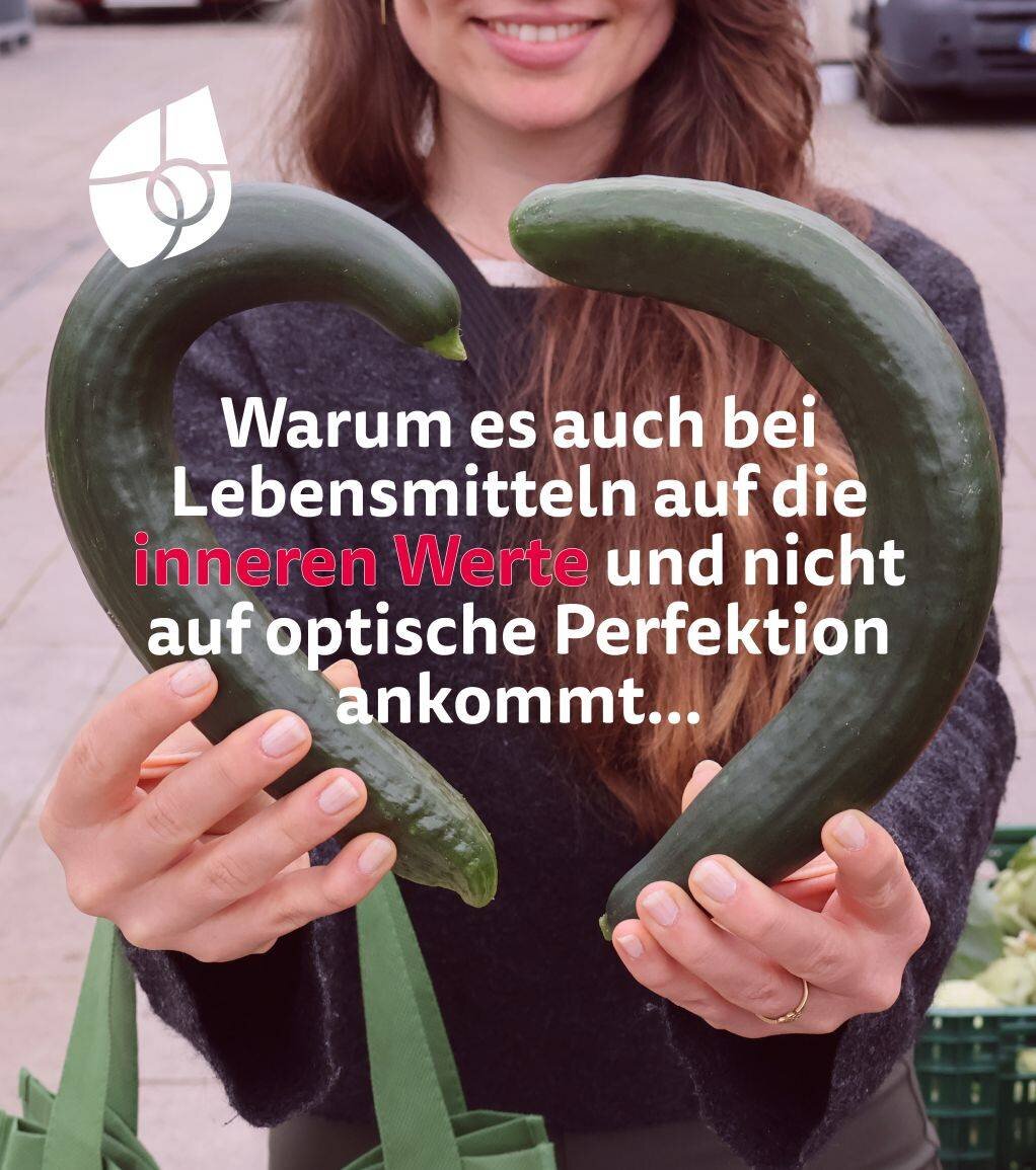 Reales Obst und Gemüse – verliebt in den Geschmack.  Warum es bei Lebensmitteln auf die inneren Werte und nicht auf optische Perfektion ankommt